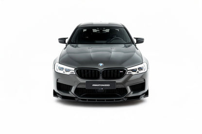 💫ART.8921 Splitter Anteriore Nero Lucido V.3 BMW M5 F90 2017-2020💫