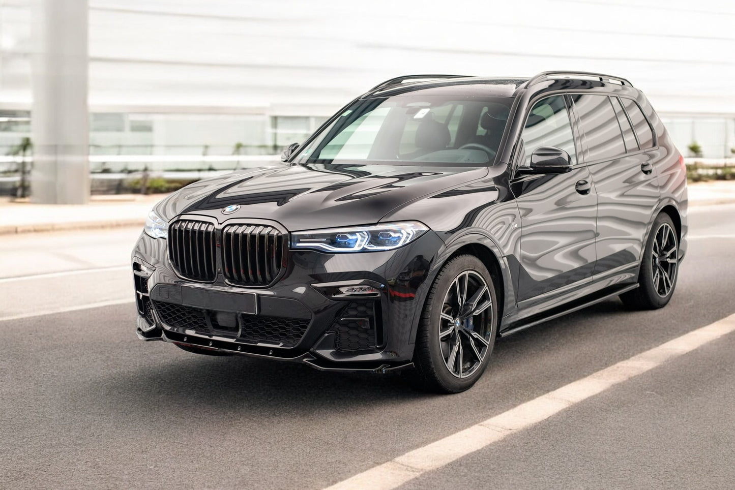 ⭐SPLITTER COMPATIBILE PER BMW X7 M G07 M-Pack 2018+⭐