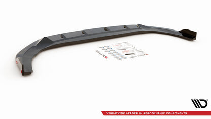 SPLITTER ANTERIORE adatto per V.3 + FLAPS VOLKSWAGEN GOLF 8 GTI / R-LINE 2020