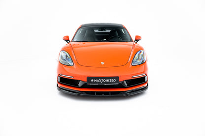 💫ART.9016 Splitter Anteriore V.3 per Porsche 718 Cayman GTS 982c 2016-2025💫