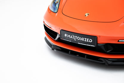 💫ART.9016 Splitter Anteriore V.3 per Porsche 718 Cayman GTS 982c 2016-2025💫