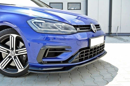 SPLITTER ANTERIORE V.3 adatto per VW GOLF 7 R / R-LINE FACELIFT 2017-2020