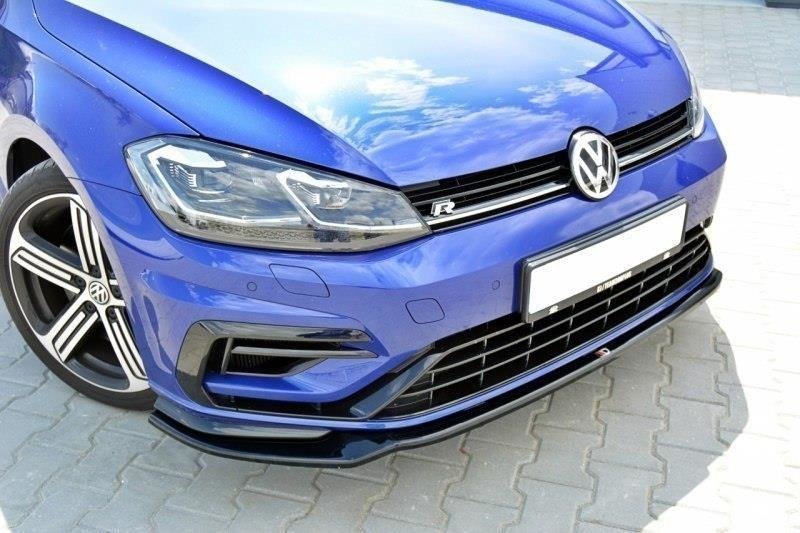 SPLITTER ANTERIORE V.3 adatto per VW GOLF 7 R / R-LINE FACELIFT 2017-2020