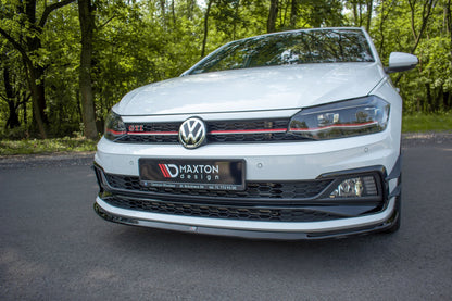 SPLITTER ANTERIORE V.3 ADATTO PER  VW POLO GTI MK6