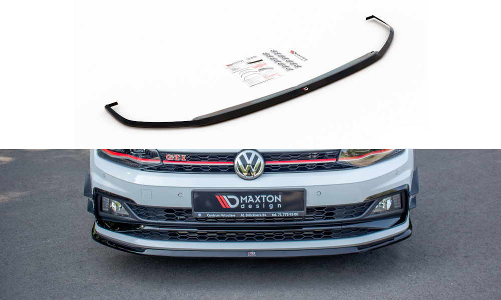 SPLITTER ANTERIORE V.3 ADATTO PER  VW POLO GTI MK6