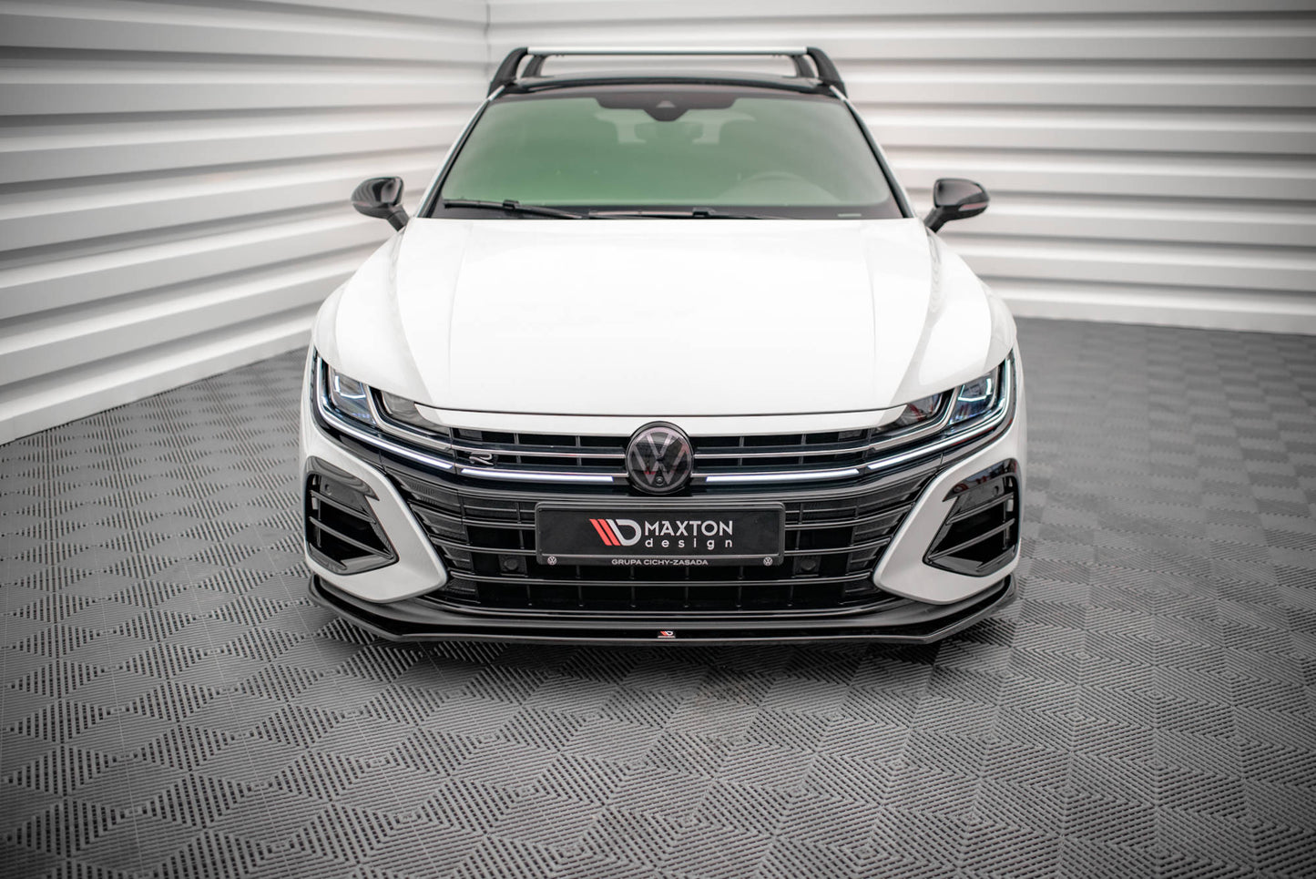 SPLITTER ANTERIORE V.3 adatto per VOLKSWAGEN ARTEON R 2020-