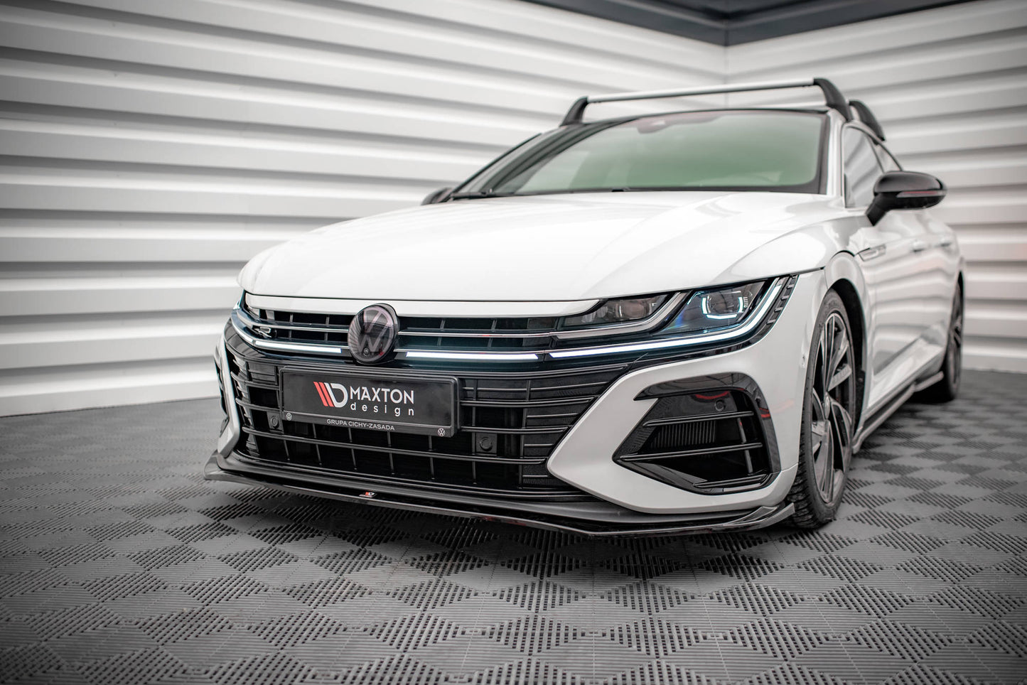 SPLITTER ANTERIORE V.3 adatto per VOLKSWAGEN ARTEON R 2020-