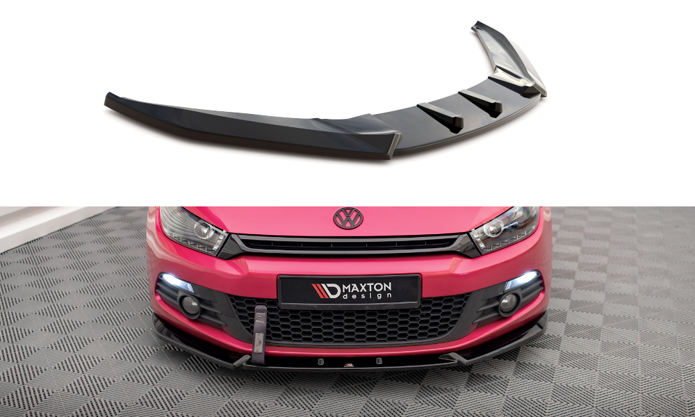 SPLITTER ANTERIORE V.3 ADATTO PER  VOLKSWAGEN SCIROCCO MK3