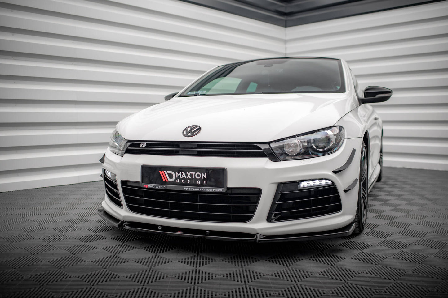 SPLITTER ANTERIORE V.3 adatto per VOLKSWAGEN SCIROCCO R MK3