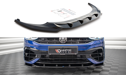 SPLITTER ANTERIORE V.3 ADATTO PER VOLKSWAGEN TIGUAN R / R-LINE MK2 FACELIFT