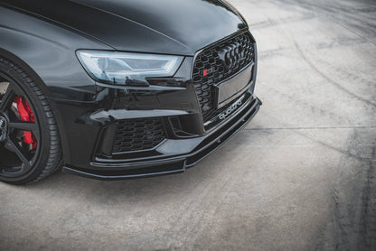 😍Front Splitter V.4 Suitable For Audi RS3 8V FL Sportback😍