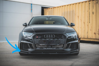 😍Front Splitter V.4 Suitable For Audi RS3 8V FL Sportback😍