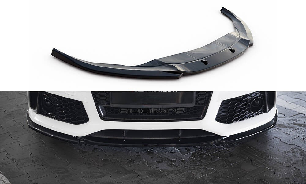 😎Splitter Anteriore V.4 Adatto Per Audi RS7 C7😎