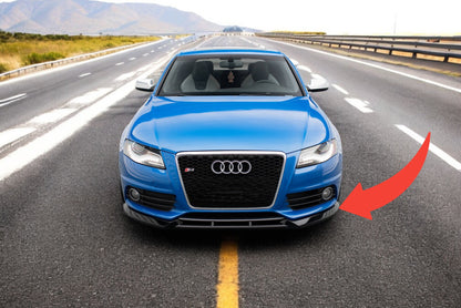 🤩Splitter Anteriore V.4Adatto Per Audi S4/A4 S-Line B8🤩