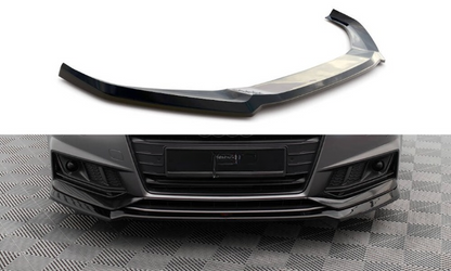 💫Splitter anteriore V.4 adatto per Audi S4 / A4 S-Line B9💫