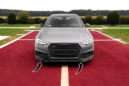 💫Splitter anteriore V.4 adatto per Audi S4 / A4 S-Line B9💫
