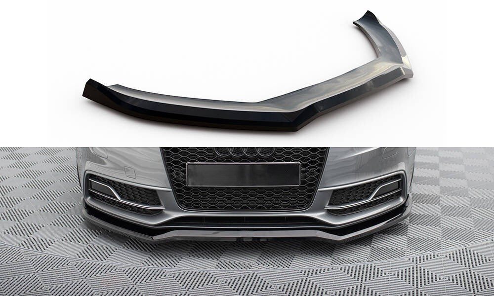😍Splitter V.4 Adatto Per Audi S5/A5 S-Line Coupe/Sportback 8T Facelift😍