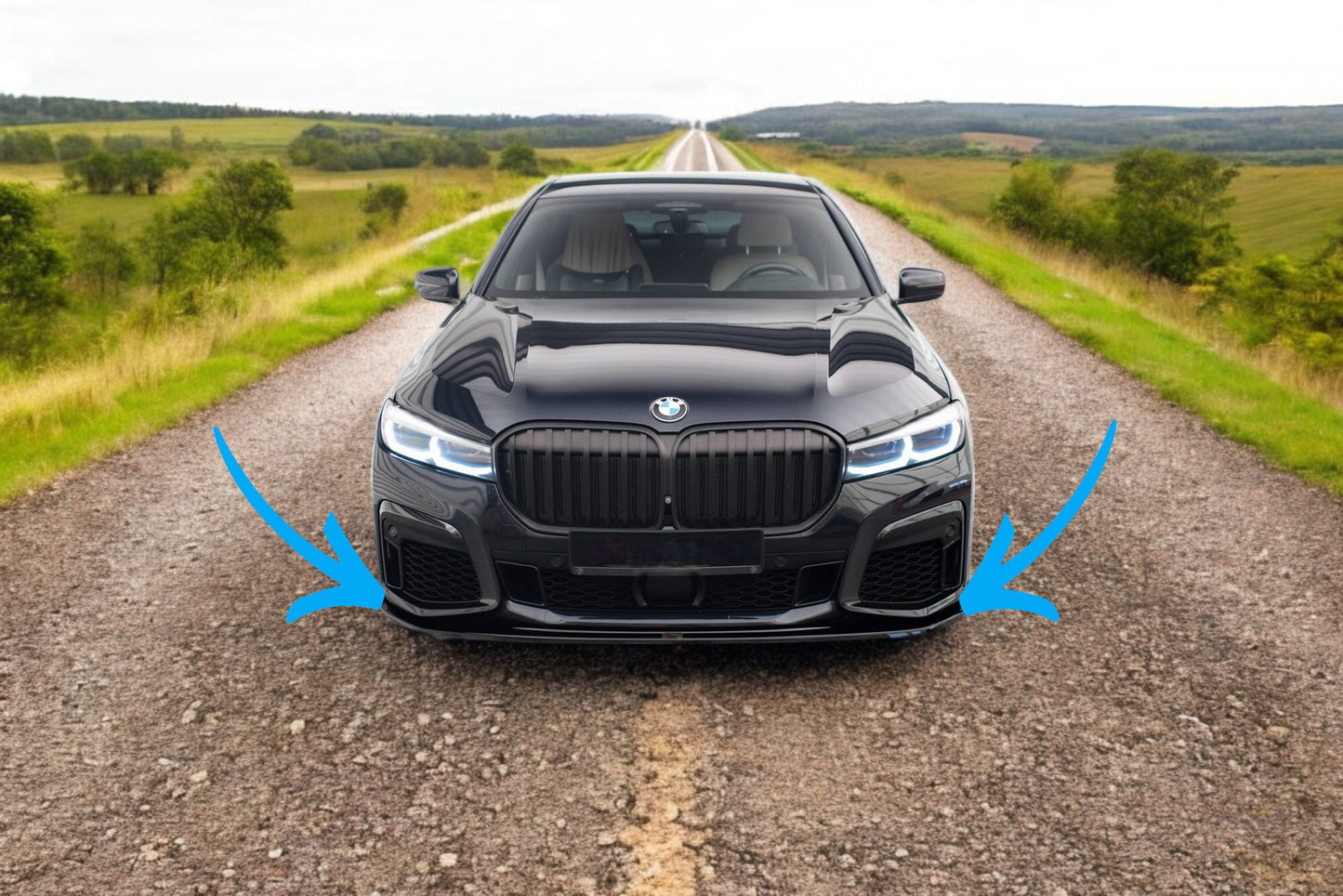 🔥Splitter Anteriore V.4 Adatto Per 7 M-Pack G11 / G12 Facelift🔥