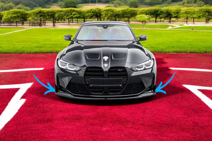 🔥Splitter Anteriore V.4 Adatto Per  CSL Look BMW M3 Sedan / Touring G80 / G81🔥