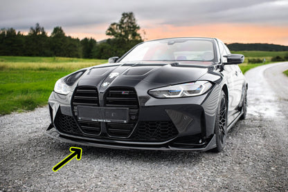 ⭐Splitter anteriore V.4 CSL Look BMW M3 Berlina / Touring G80 / G81⭐
