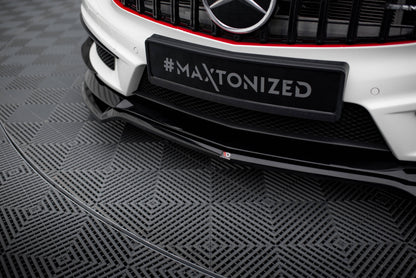 SPLITTER ANTERIORE adatto per  V.4 MERCEDES-BENZ A45 AMG W176 2012-2015