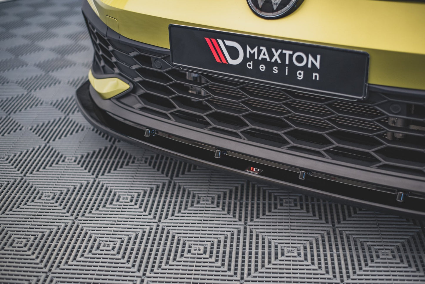 SPLITTER ANTERIORE ADATTO PER V.4 VOLKSWAGEN GOLF 8 GTI CLUBSPORT 2020