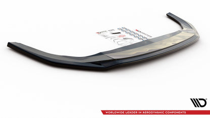 SPLITTER ANTERIORE adatto per V.4 VOLKSWAGEN GOLF 8 GTI / R-LINE 2020