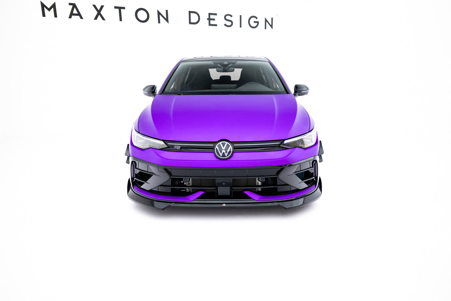 💫ART.9026 Splitter Anteriore V.4 per VW Golf R Hatchback Mk8 Facelift💫