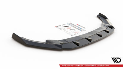 SPLITTER ANTERIORE ADATTO PER V.4 VOLKSWAGEN GOLF R MK7 2013-2016