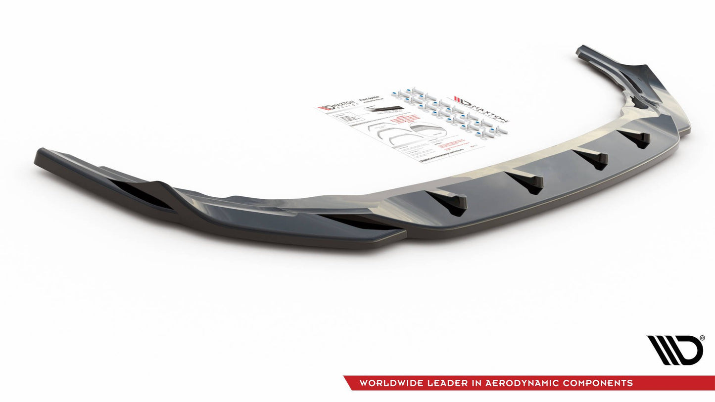 SPLITTER ANTERIORE ADATTO PER V.4 VOLKSWAGEN GOLF R MK8 2020