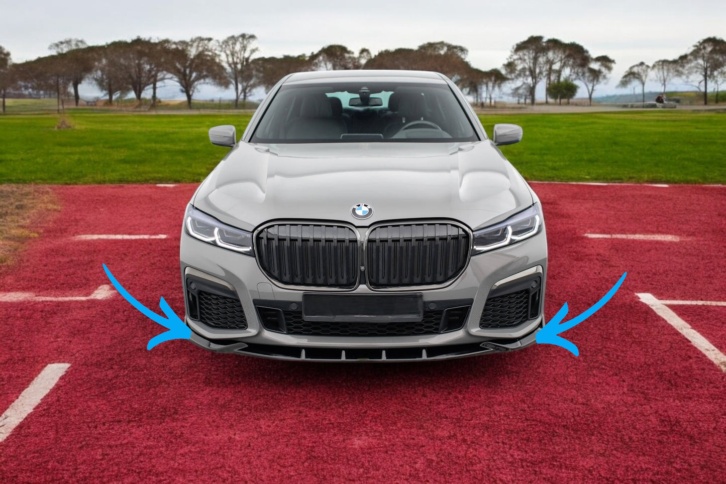 🔥Splitter Anteriore V.5 Adatto Per  BMW 7 M-Pack G11 / G12 Facelift🔥