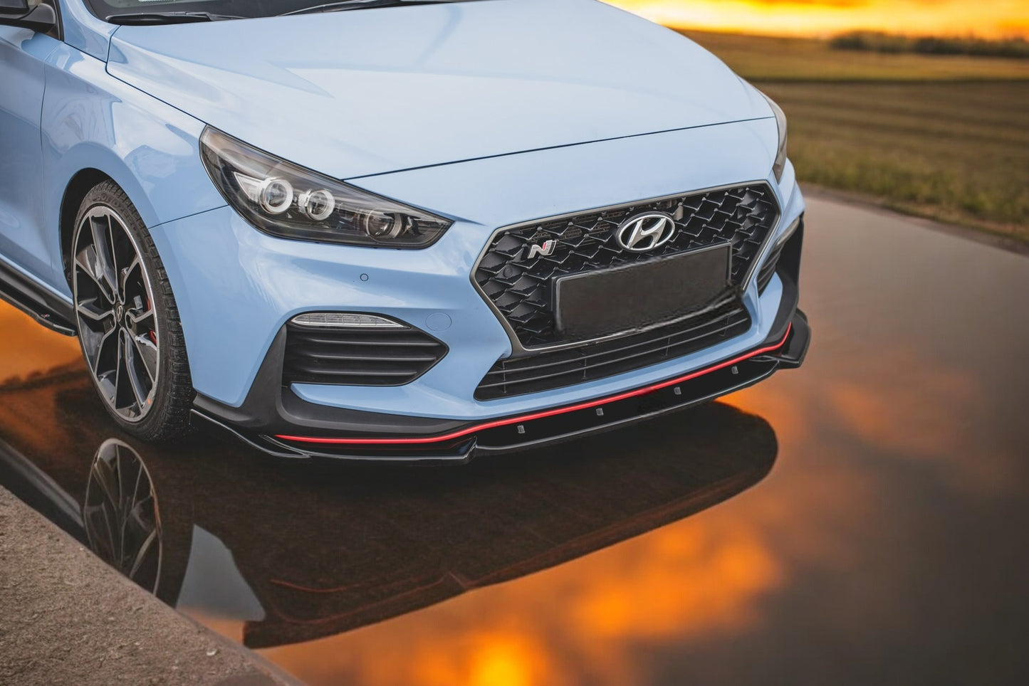 SPLITTER ADATTO PER ✨HYUNDAI I30 N MK3 Hatchback/Fastback 2017-2020 ✨