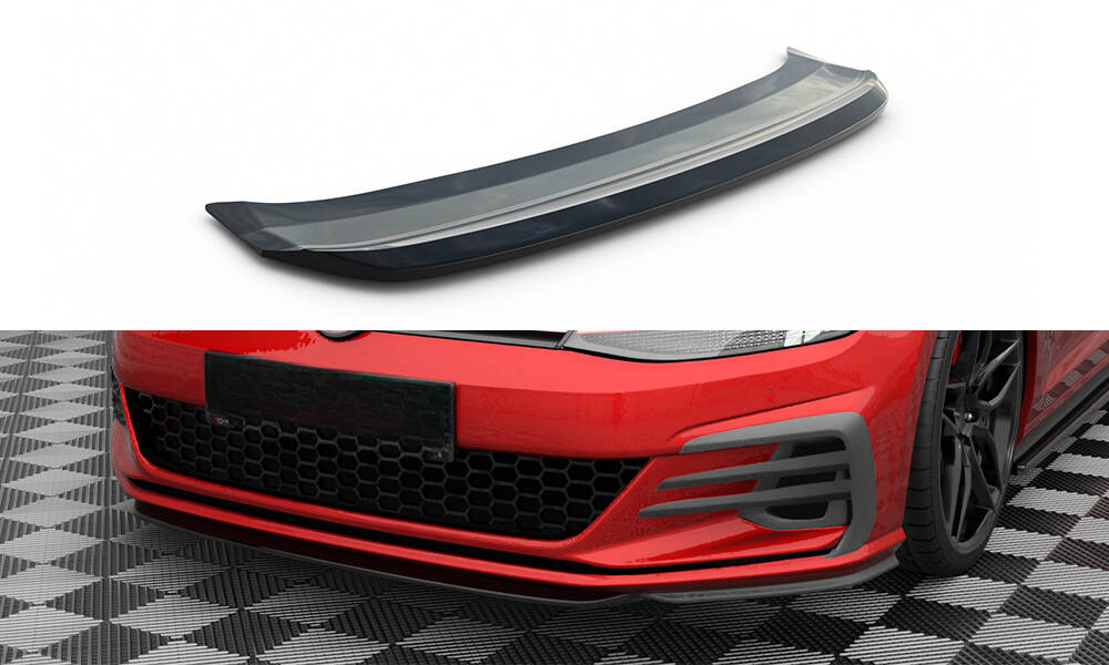 FRONT SPLITTER V.5 VOLKSWAGEN GOLF GTI MK7 FACELIFT 