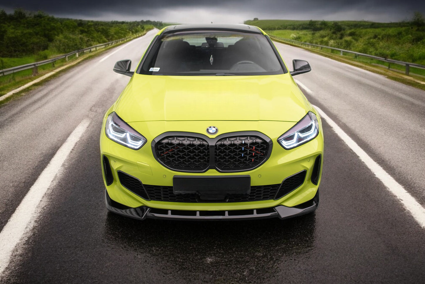 Splitter adatto per  ⭐⭐BMW 1 Series F40 M-Pack / M135i 2019+ Version 2⭐⭐
