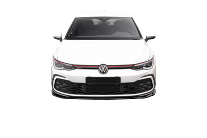 SPLITTER ANTERIORE V.7 ADATTO PER VOLKSWAGEN GOLF GTI/GTE/R-LINE MK8