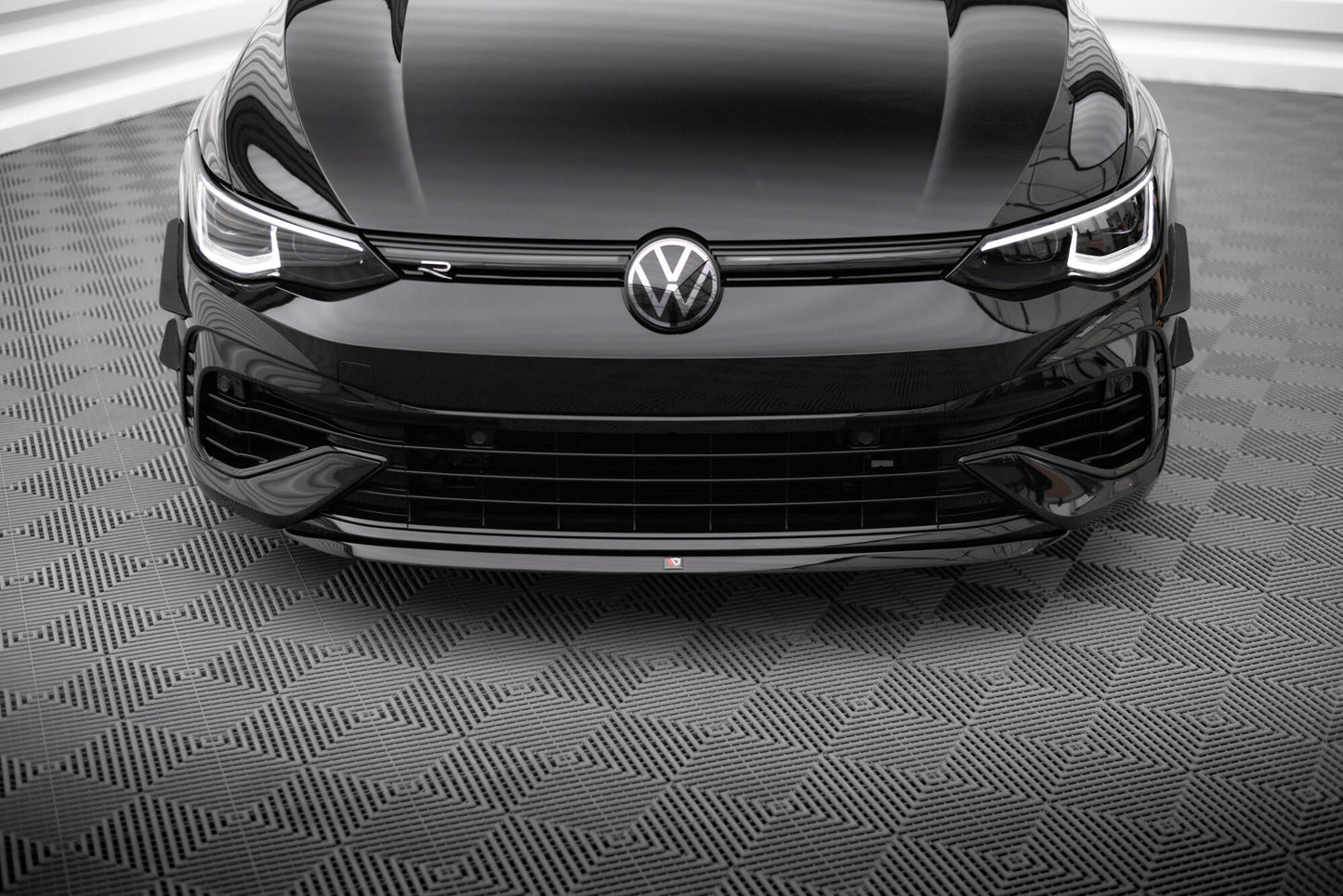 SPLITTER ANTERIORE ADATTO PER V.7 VOLKSWAGEN GOLF R MK8 2020-