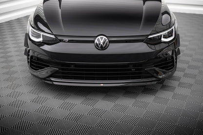 SPLITTER ANTERIORE ADATTO PER V.7 VOLKSWAGEN GOLF R MK8 2020-