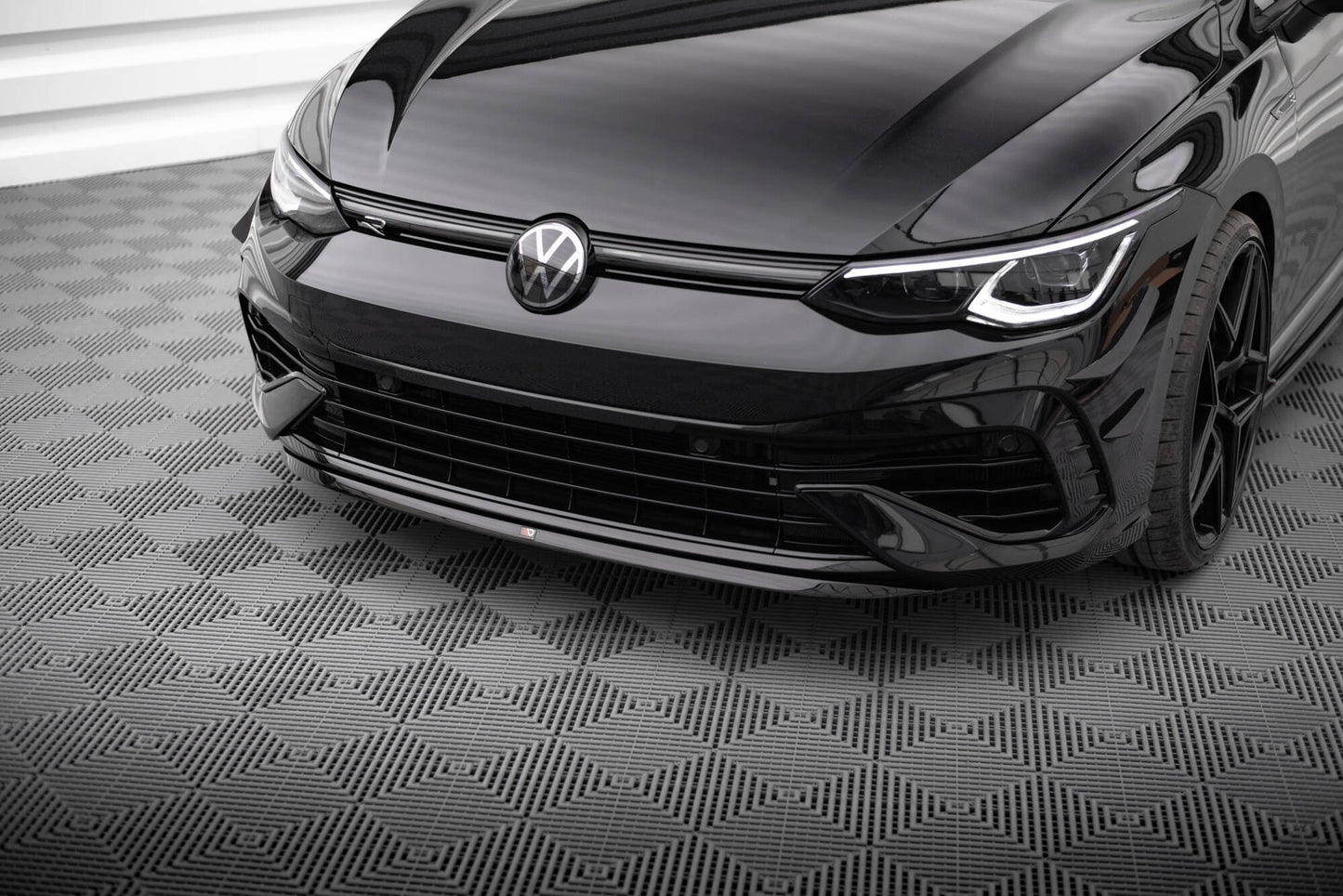 SPLITTER ANTERIORE ADATTO PER V.7 VOLKSWAGEN GOLF R MK8 2020-