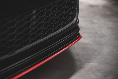 SPLITTER ANTERIORE adatto per VW GOLF 7 GTI TCR 2019