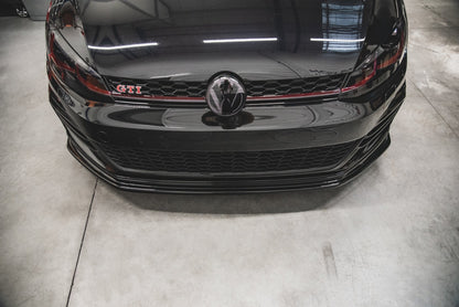 SPLITTER ANTERIORE adatto per VW GOLF 7 GTI TCR 2019