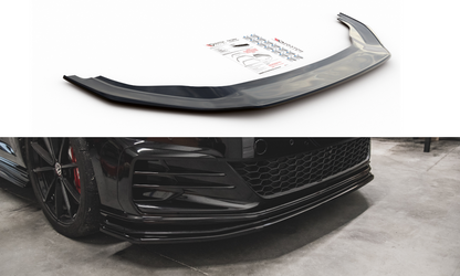 SPLITTER ANTERIORE adatto per VW GOLF 7 GTI TCR 2019