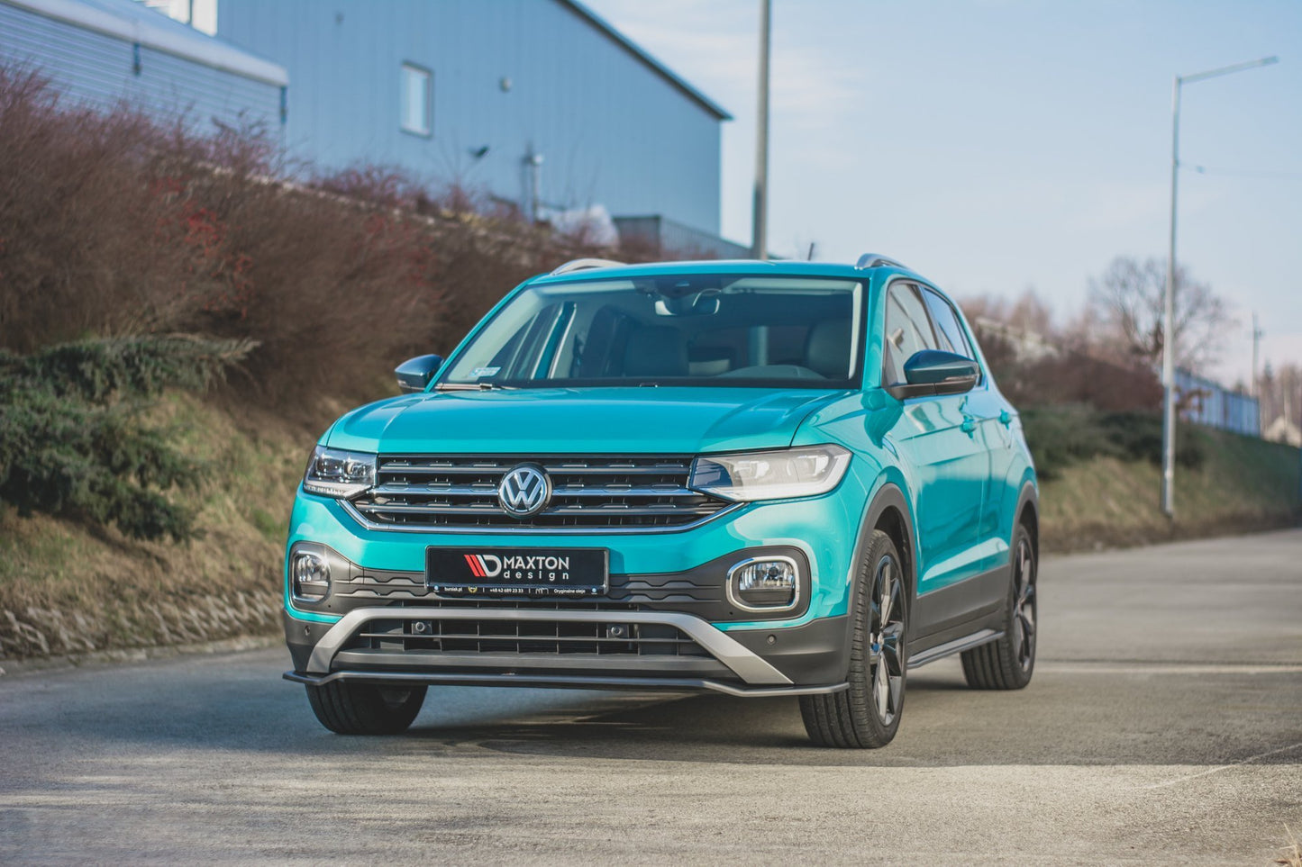 SPLITTER ANTERIORE adatto per VOLKSWAGEN T-CROSS