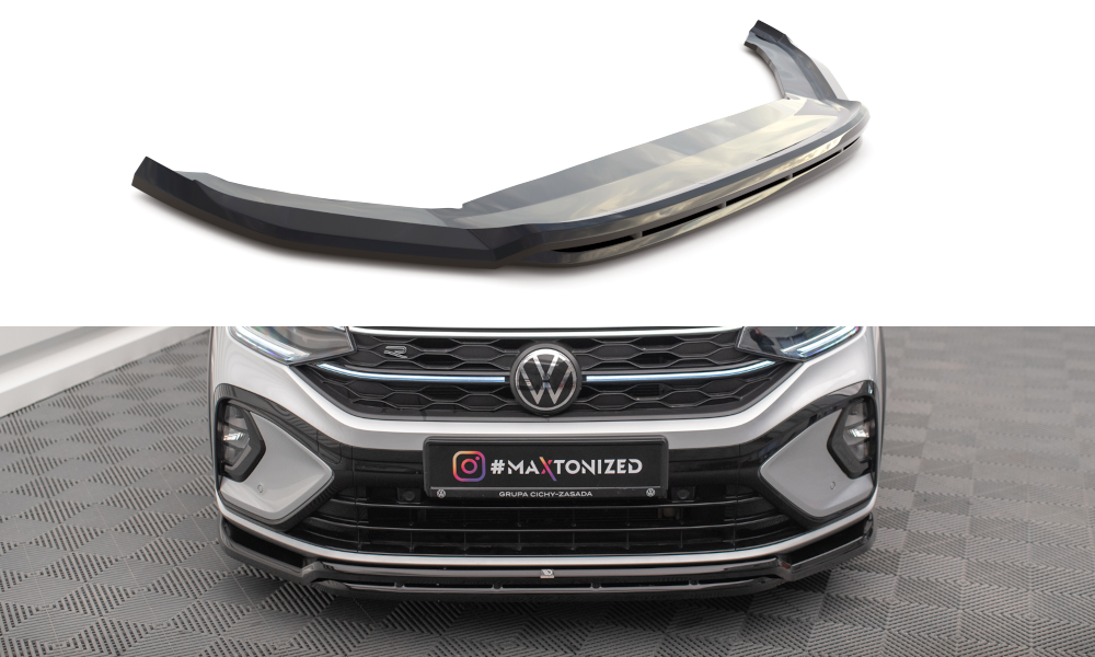 SPLITTER ANTERIORE adatto per VOLKSWAGEN TAIGO R-LINE MK1