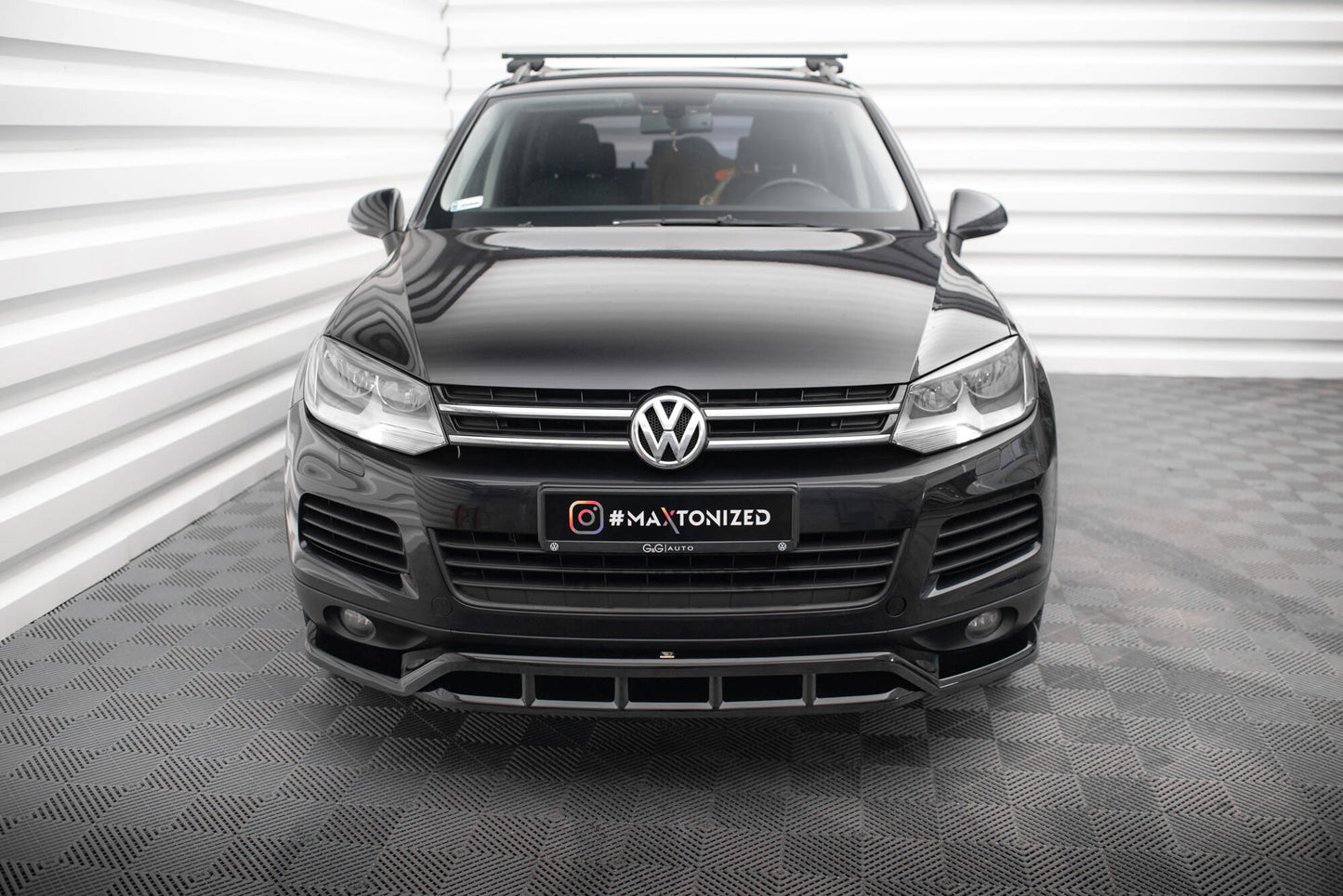 SPLITTER ANTERIORE adatto per VOLKSWAGEN TOUAREG MK2