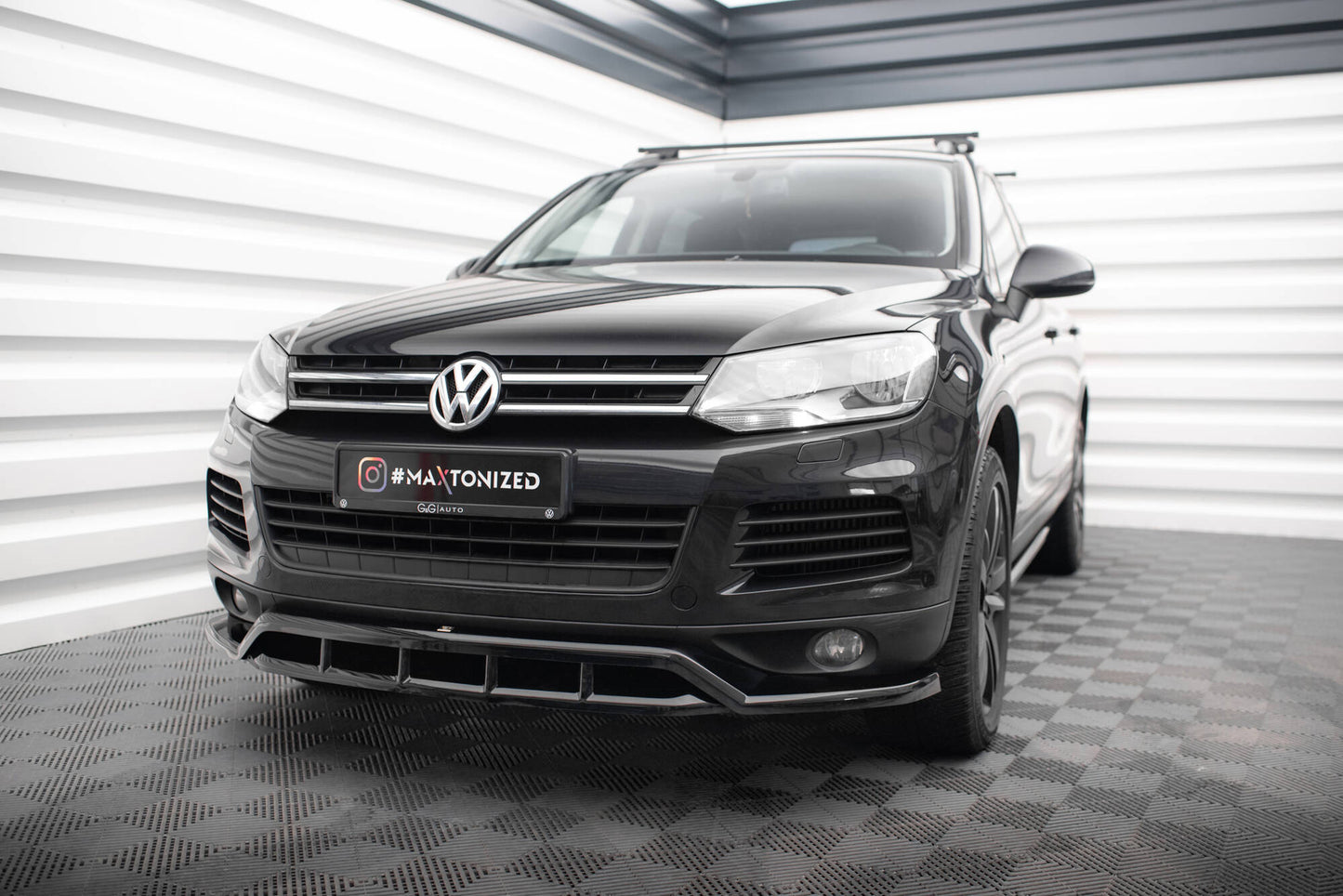 SPLITTER ANTERIORE adatto per VOLKSWAGEN TOUAREG MK2