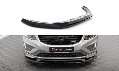 SPLITTER ANTERIORE adatto per VOLVO XC60 R-DESIGN MK1 FACELIFT 2013-2017