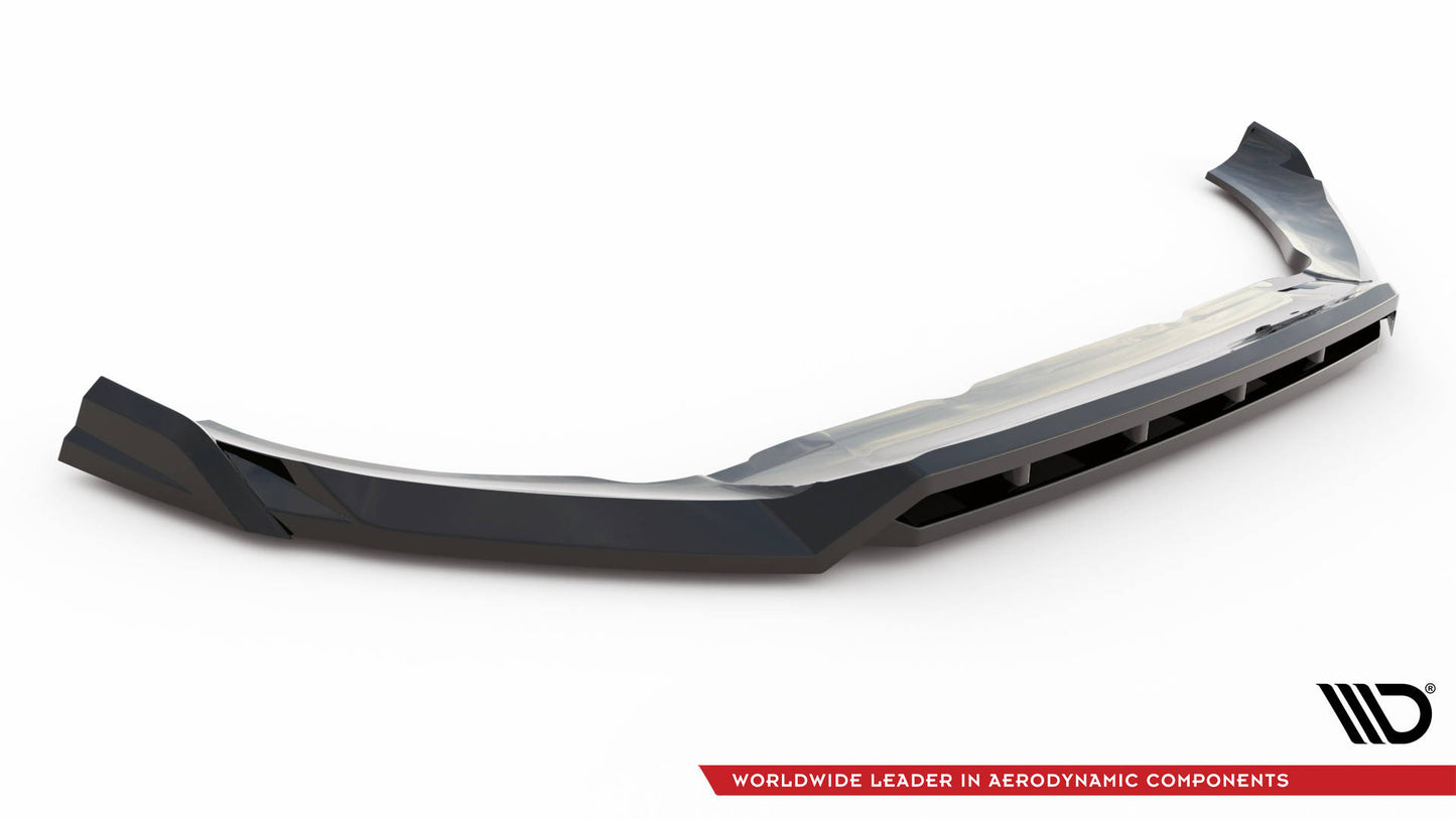 SPLITTER ANTERIORE adatto per VOLVO XC60 R-DESIGN MK2 FACELIFT 2021-