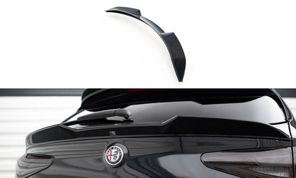 SPOILER cap INFERIORE 3DADATTO PER  ALFA ROMEO STELVIO QUADRIFOGLIO MK1