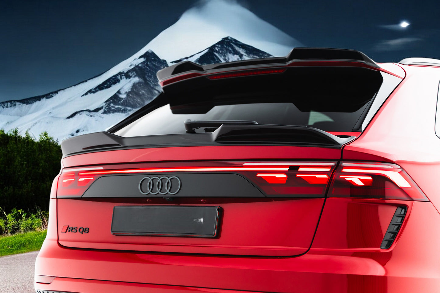 ⭐SPOILER 3D ADATTO PER Audi RSQ8 Mk1 Facelift⭐