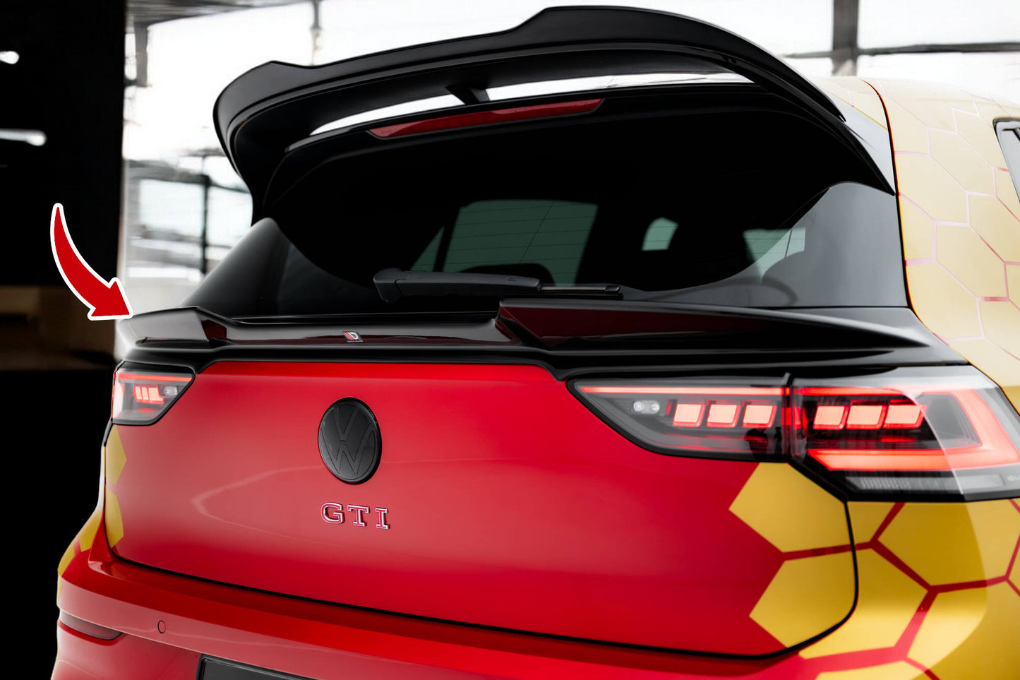 ⭐3D Lower Spoiler Cap Volkswagen Golf GTI/GTI Clubsport/R/R-Line/ Mk8 Fac⭐ 